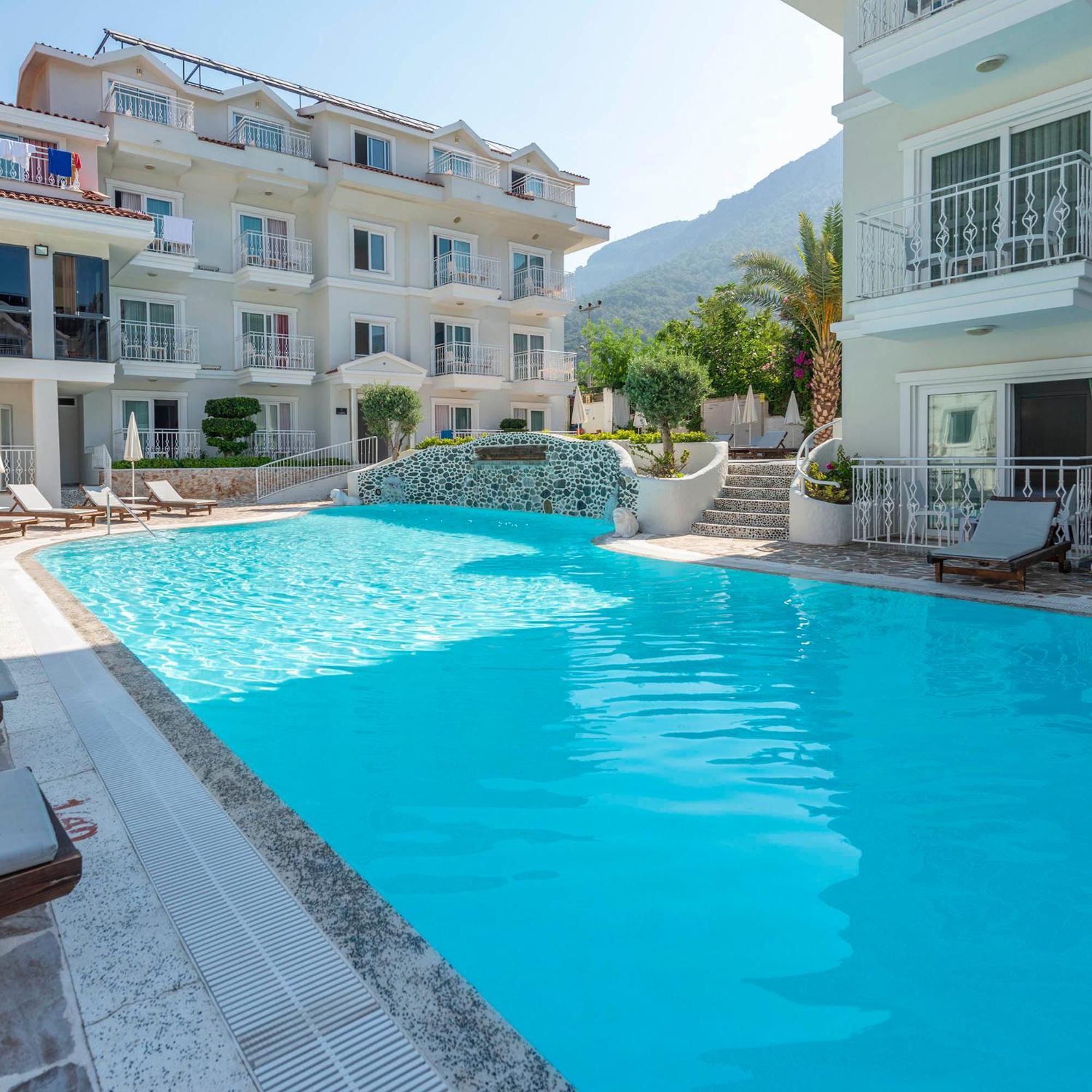 Montebello Deluxe Hotel Олудениз Экстерьер фото