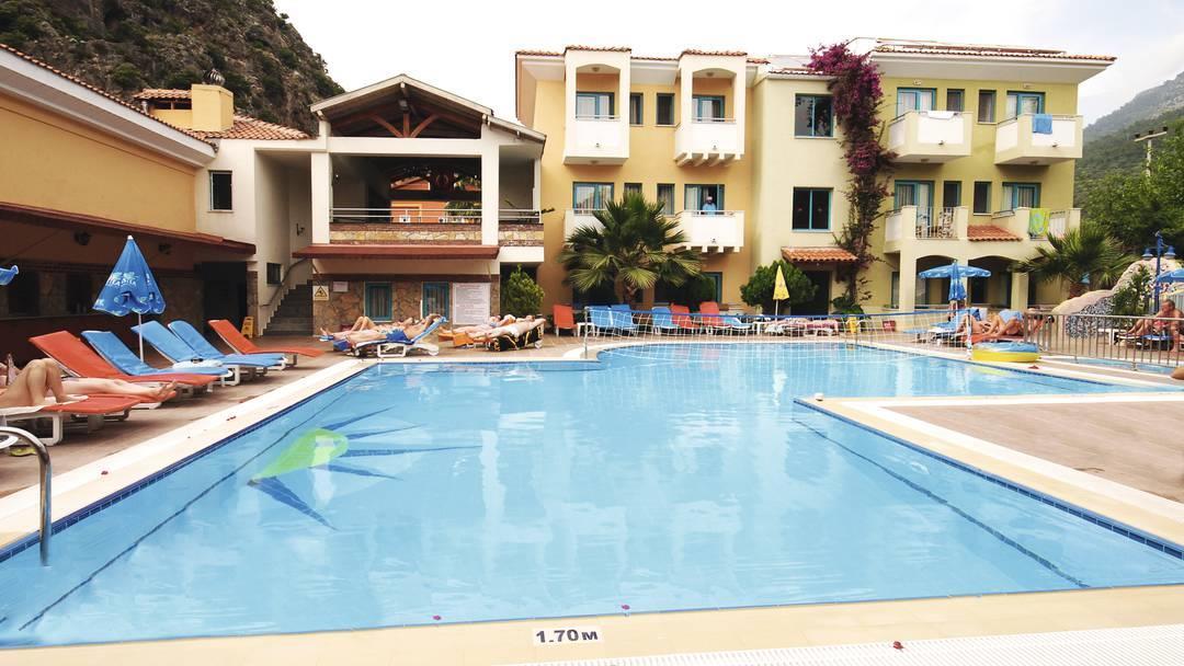 Montebello Deluxe Hotel Олудениз Экстерьер фото